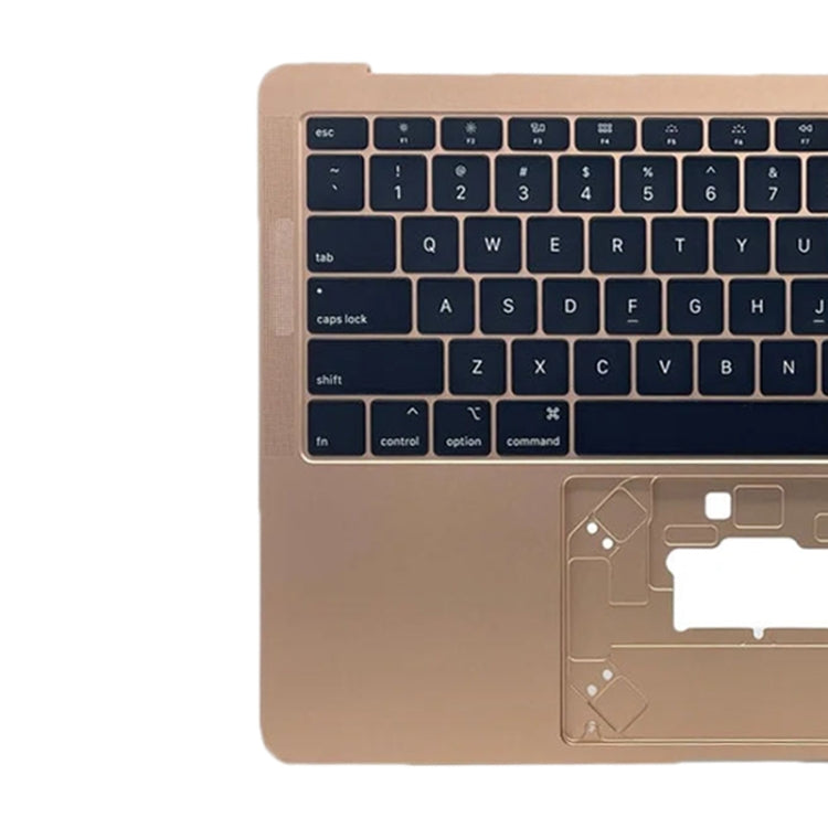For Macbook Air 13 2020 M1 A2337 EMC3598 C-side Cover + US Edition Key Board (Gold) - Bottom Cover by PMC TechLife | Online Shopping South Africa | PMC TechLife