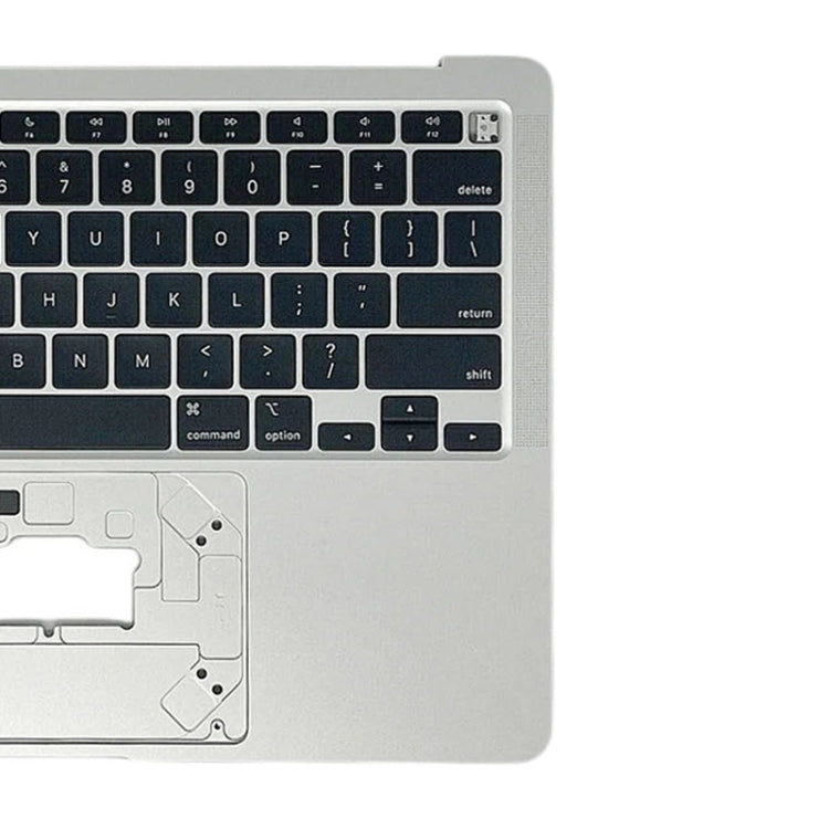 For Macbook Air 13 2020 M1 A2337 EMC3598 C-side Cover + US Edition Key Board (Silver) - Bottom Cover by PMC TechLife | Online Shopping South Africa | PMC TechLife