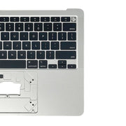 For Macbook Air 13 2020 M1 A2337 EMC3598 C-side Cover + US Edition Key Board (Silver)