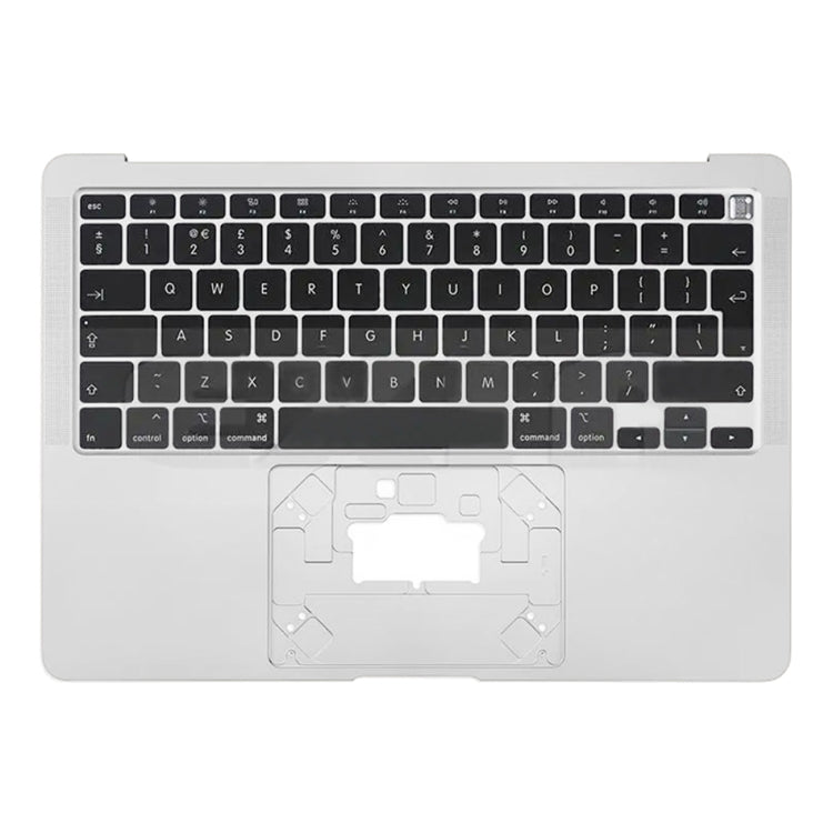 For Macbook Air 13 A2179 2020 C-side Cover + UK Edition Key Board(Silver) - Bottom Cover by PMC TechLife | Online Shopping South Africa | PMC TechLife