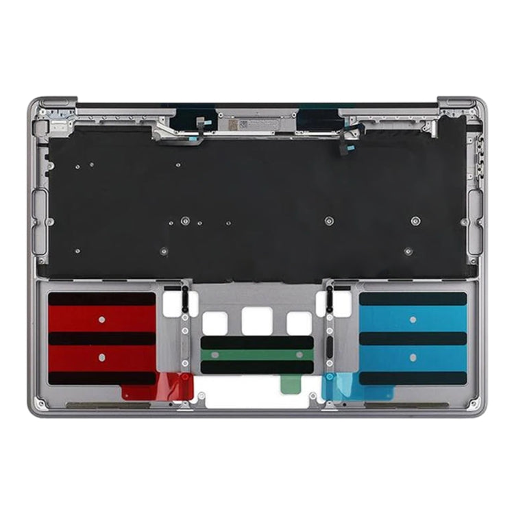 For Macbook Pro 13 inch 2021 A2338 C-side Cover + US Edition Key Board (Silver) - Bottom Cover by PMC TechLife | Online Shopping South Africa | PMC TechLife