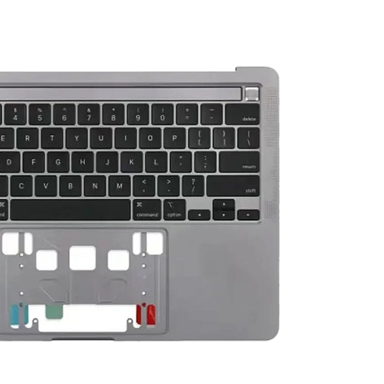 For MacBook Pro Retina 13 inch A2289 2020 C-side Cover + US Edition Key Board (Grey) - Bottom Cover by PMC TechLife | Online Shopping South Africa | PMC TechLife