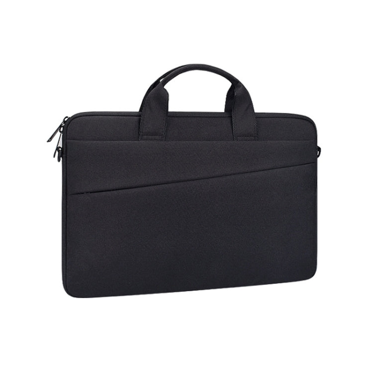 ST03S 13.3 inch Double Side Pockets Wearable Oxford Cloth Soft Handle Portable Laptop Tablet Bag(Black) - 13.3 inch by PMC TechLife | Online Shopping South Africa | PMC TechLife | Buy Now Pay Later Mobicred