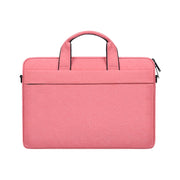 ST03S 13.3 inch Double Side Pockets Wearable Oxford Cloth Soft Handle Portable Laptop Tablet Bag(Pink)