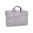 ST03S 15.4 inch Double Side Pockets Wearable Oxford Cloth Soft Handle Portable Laptop Tablet Bag(Grey) - 15 inch by PMC TechLife | Online Shopping South Africa | PMC TechLife | Buy Now Pay Later Mobicred