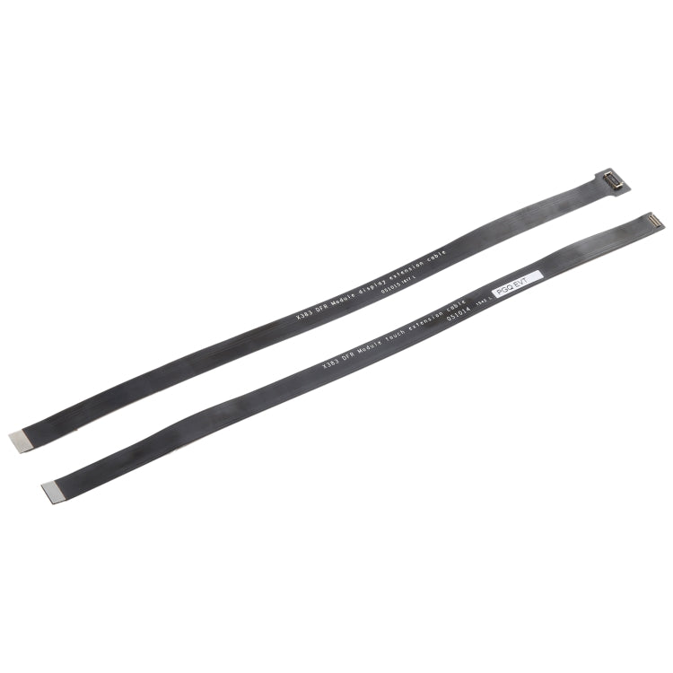 For MacBook A1706 A1707 A1989 A1990 A2141 A2159 A2251 A2289 A2338 1 Pair Touch Bar Extension Testing Flex Cable 25cm - Flex Cable by PMC TechLife | Online Shopping South Africa | PMC TechLife | Buy Now Pay Later Mobicred