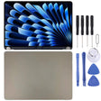 For MacBook Air 15 inch M3 A3114 2024 EMC8612 Full LCD Display Screen(Starlight) - LCD Screen by PMc TechLife | Online Shopping South Africa | PMc TechLife | Buy Now Pay Later Mobicred