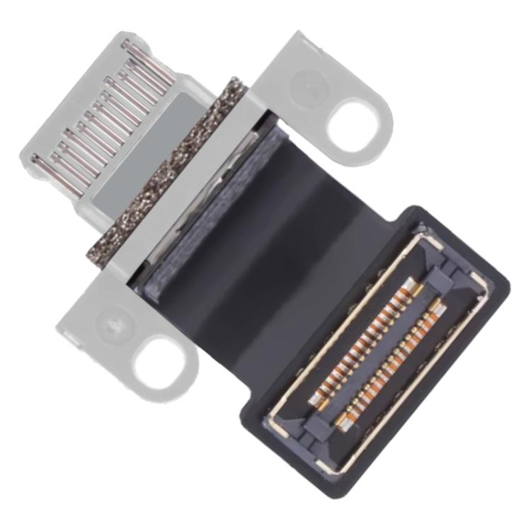 For Macbook Pro 16 inch 2023 A2780 821-03084-A Charging Port Flex Cable (Silver)