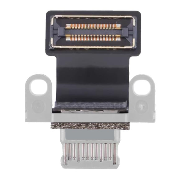 For Macbook Pro 16 inch 2023 A2780 821-03084-A Charging Port Flex Cable (Silver)