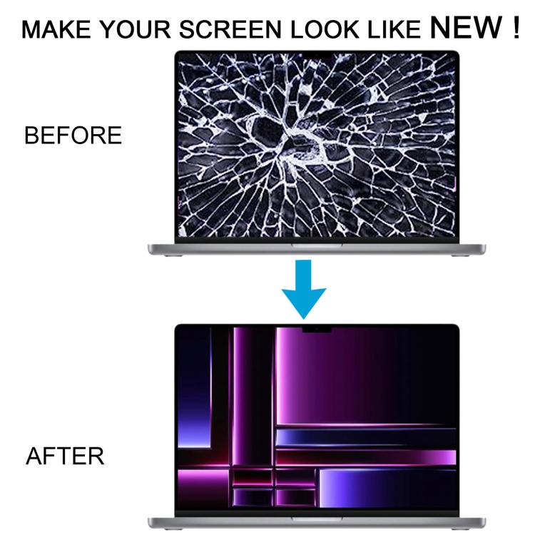 For MacBook Pro 16.2 inch A2991 2023 EMC8408 Original Full LCD Display Screen(Silver) - free shipping - PMc TechLife - Order now!