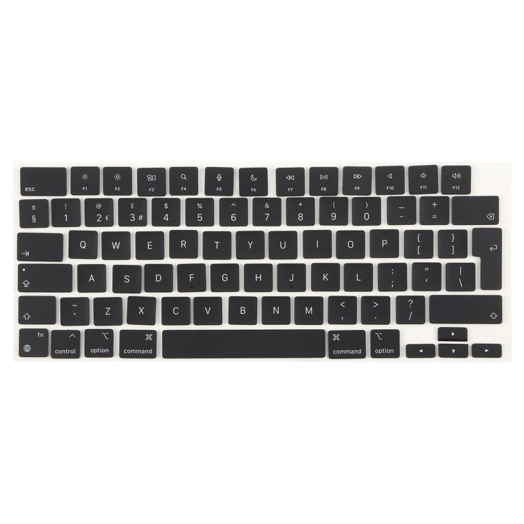 For Macbook Air 13.3 / 15.3 M2 A2681 A2941 UK English Version Keycaps (Midnight) - Keyboard by PMC TechLife | Online Shopping South Africa | PMC TechLife | Buy Now Pay Later Mobicred