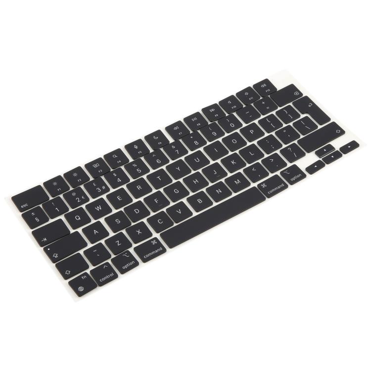 For Macbook Air 13.3 / 15.3 M2 A2681 A2941 UK English Version Keycaps (Midnight) - Keyboard by PMC TechLife | Online Shopping South Africa | PMC TechLife | Buy Now Pay Later Mobicred
