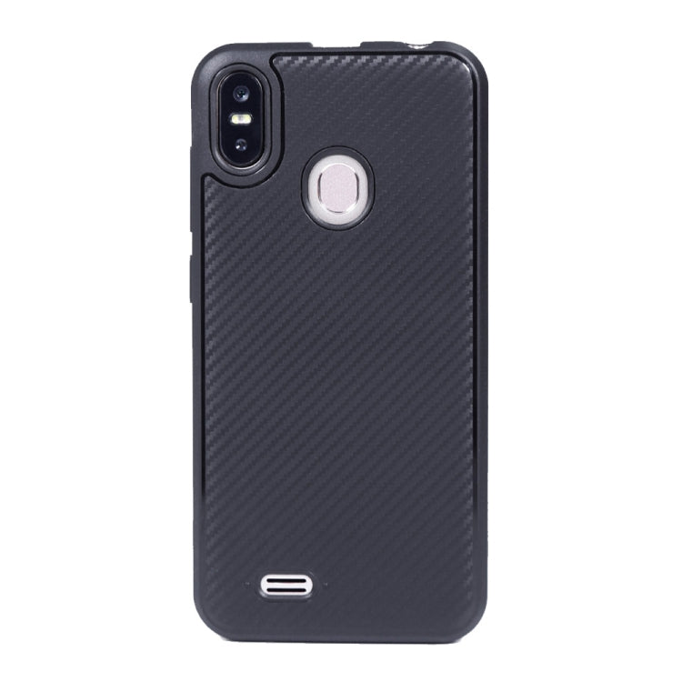 Carbon Fiber Texture TPU Protective Case for Ulefone S10 Pro (Black)