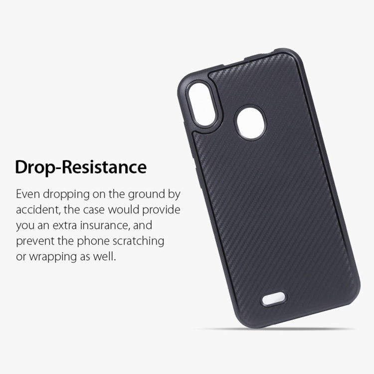 Carbon Fiber Texture TPU Protective Case for Ulefone S10 Pro (Black) - Ulefone Cases by PMC Jewellery | Online Shopping South Africa | PMC Jewellery | Buy Now Pay Later Mobicred