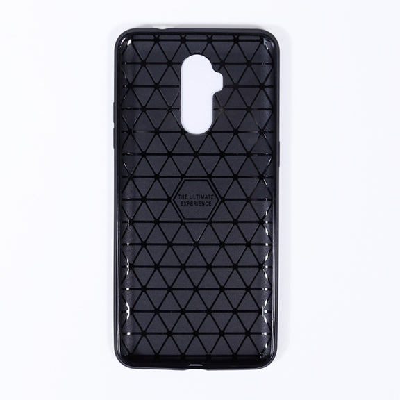 Shockproof Carbon Fiber Texture TPU Case for ULEFONG P6000 Plus / Power L3 (Black)