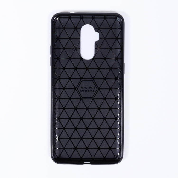 Shockproof Carbon Fiber Texture TPU Case for ULEFONG P6000 Plus / Power L3 (Black)