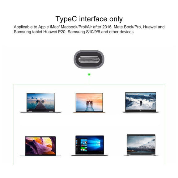 Blueendless 4 In 1 Multi-function Type-C / USB-C to HDMI + PD + Dual USB 3.0 HUB Expansion Dock