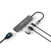 Blueendless 4 In 1 Multi-function Type-C / USB-C to HDMI + PD + Dual USB 3.0 HUB Expansion Dock