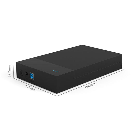 Blueendless 2.5 / 3.5 inch SSD USB 3.0 PC Computer External Solid State Mobile Hard Disk Box Hard Disk Drive (AU Plug)