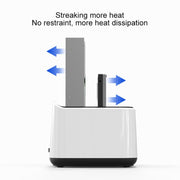 Blueendless 2.5 / 3.5 inch SATA USB 3.0 2 Bay Hard Drive Dock (UK Plug)