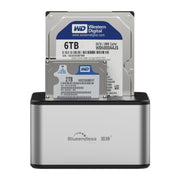 Blueendless 2.5 / 3.5 inch SATA USB 3.0 2 Bay Offline Copy Hard Drive Dock (US Plug)