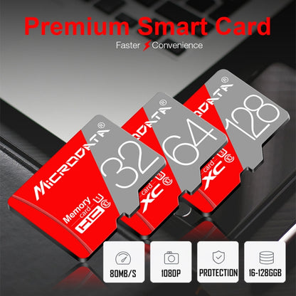 MICRODATA 256GB Class10 Red and Grey TF(Micro SD) Memory Card - free shipping - PMC Jewellery - Order now!