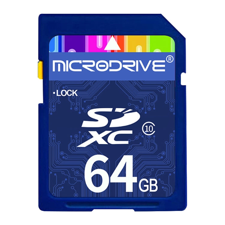 Microdrive 64GB High Speed Class 10 SD Memory Card for All Digital Devices with SD Card Slot - SD Card by PMC Jewellery | Online Shopping South Africa | PMC Jewellery | Buy Now Pay Later Mobicred