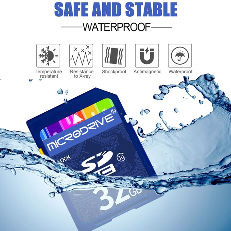 Microdrive 64GB High Speed Class 10 SD Memory Card for All Digital Devices with SD Card Slot - SD Card by PMC Jewellery | Online Shopping South Africa | PMC Jewellery | Buy Now Pay Later Mobicred