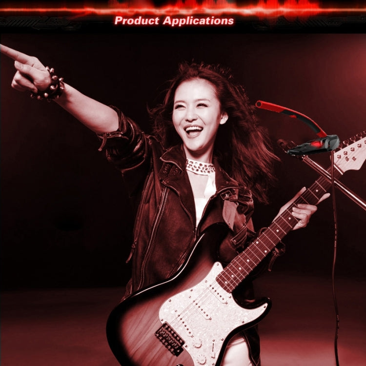 K1 Desktop Omnidirectional USB Wired Mic Condenser Microphone with Phone Holder, Compatible with PC / Mac for Live Broadcast, Show, KTV, etc(Black + Red) - Microphone by PMC TechLife | Online Shopping South Africa | PMC TechLife | Buy Now Pay Later Mobicred