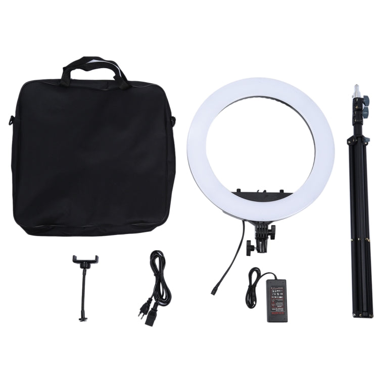 18 inch 55W Two-speed Dimmable Anchor Photography Self-timer LED Ring Fill-in Light with Tripod - Ring Light by PMC TechLife | Online Shopping South Africa | PMC TechLife | Buy Now Pay Later Mobicred