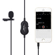 YELANGU YLG9926B MY2 Mini Lavalier Microphone for Mobile Phones / Tablets /  Digital Cameras (Black) - Camera Microphone by YELANGU | Online Shopping South Africa | PMC TechLife | Buy Now Pay Later Mobicred
