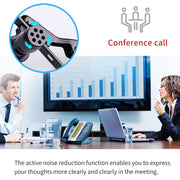 YICHUANG YC-LM10II 8 Pin Port Intelligent Noise Reduction Condenser Lavalier Microphone, Cable Length: 1.5m