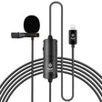 YICHUANG YC-VM40 8 Pin Port Dual Modes Lavalier Recording Microphone, Cable Length: 6m - Microphone by YICHUANG | Online Shopping South Africa | PMC TechLife | Buy Now Pay Later Mobicred