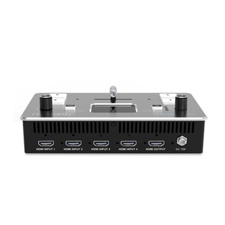 FEELWORLD LIVEPRO L1 Multi-camera Media Live Broadcast 4-Channel Live Production Switcher with 2.0 inch TFT Screen - Live Sound Effects Processors by FEELWORLD | Online Shopping South Africa | PMc TechLife | Buy Now Pay Later Mobicred