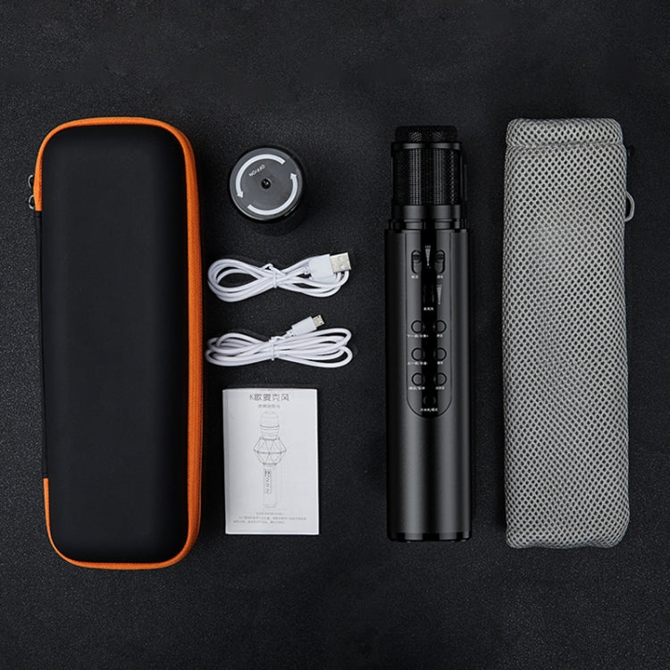 K1 Bluetooth 4.2 Karaoke Live Stereo Sound Wireless Bluetooth Microphone (Gold) - free shipping - PMC Jewellery - Order now!