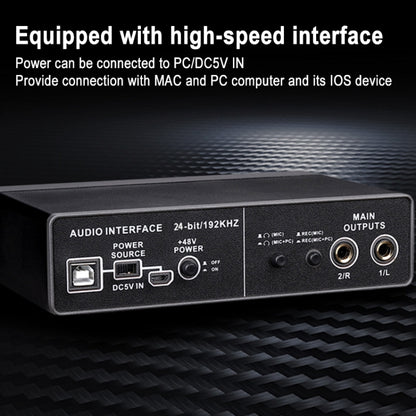 TEYUN Q-22 USB Computer Free Srive Microphone External Sound Card(Black) - free shipping - PMC Jewellery - Order now!
