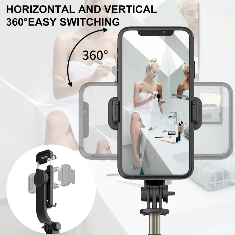 Q03 Bluetooth Remote Control Tripod Selfie Stick Phone Holder (White)