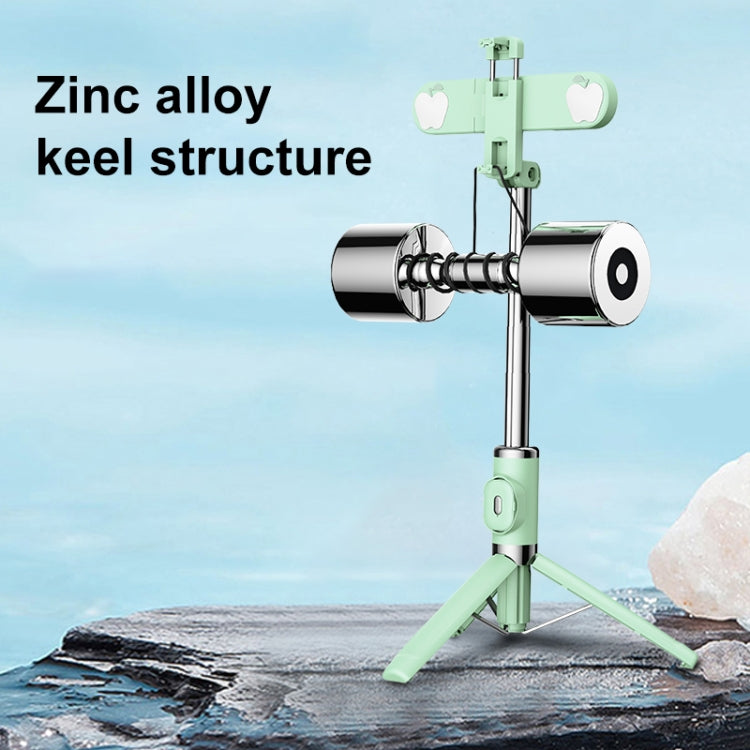 Bluetooth Remote Control Tripod Selfie Stick (Red)