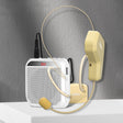 ASiNG  WM03 2.4G Wireless Microphone Headset Microphone Bluetooth Speaker Kit (White) - Microphone by ASiNG | Online Shopping South Africa | PMC TechLife | Buy Now Pay Later Mobicred