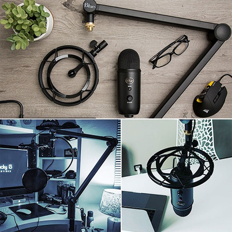 Logitech Blue Radius III Live Microphone Metal Stand - free shipping - PMC Jewellery - Order now!