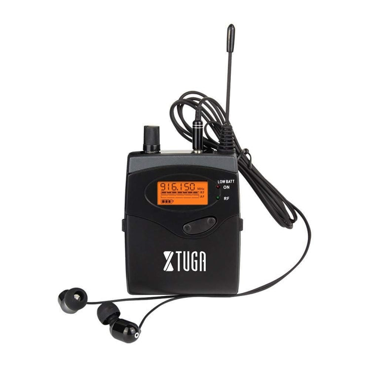 XTUGA RW2080 902-928MHz UHF Wireless Stage Singer In-Ear Monitor System Single BodyPack Receiver (Black) - free shipping - PMC TechLife - Order now!
