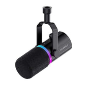 FEELWORLD PM1 XLR/USB Dynamic Microphone for Podcasting Recording Gaming Live Streaming (Black)