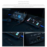 FEELWORLD L1 PLUS Multi-camera Video Mixer Switcher Touch Screen PTZ Control USB3.0 Fast Streaming Switcher (US Plug)