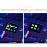 FEELWORLD L1 PLUS Multi-camera Video Mixer Switcher Touch Screen PTZ Control USB3.0 Fast Streaming Switcher (US Plug)