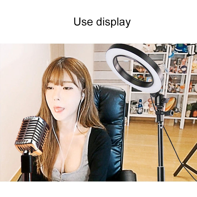 Live Broadcast Self-timer Dimming Ring LED Beauty Selfie Light with Small Table Tripod, Selfie Light Diameter: 16cm - Selfie Light by PMC TechLife | Online Shopping South Africa | PMC TechLife | Buy Now Pay Later Mobicred