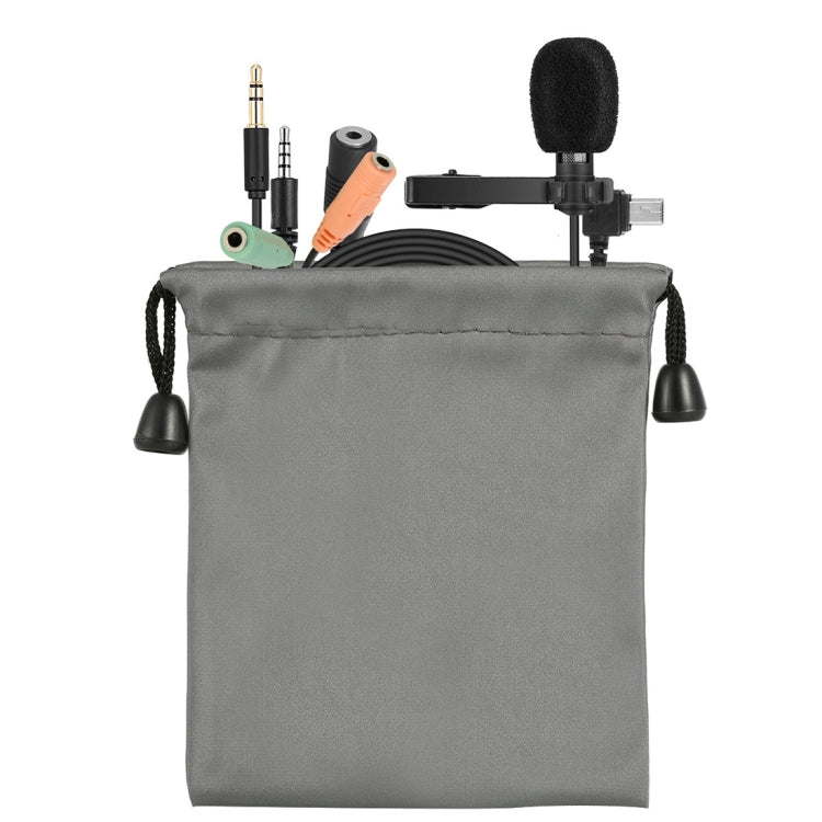 Yanmai R955 Clip-on Lapel Mic Lavalier Omni-directional Double Condenser Microphone, For Live Broadcast, Show, KTV, etc - Microphone by PMC TechLife | Online Shopping South Africa | PMC TechLife | Buy Now Pay Later Mobicred