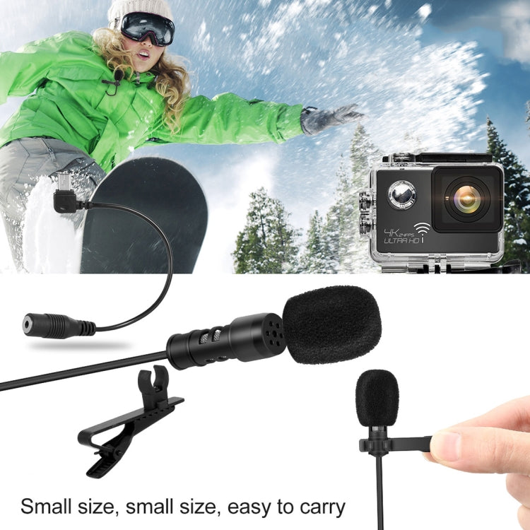 Yanmai R955 Clip-on Lapel Mic Lavalier Omni-directional Double Condenser Microphone, For Live Broadcast, Show, KTV, etc - Microphone by PMC TechLife | Online Shopping South Africa | PMC TechLife | Buy Now Pay Later Mobicred