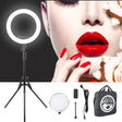 MANTOO RL-12 II 100-240V 28W 12 inch Two-color Dimmable Ring Fill Light with Tripod - free shipping - PMC TechLife - Order now!