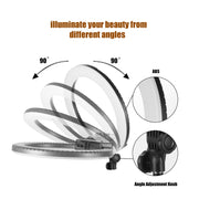 MANTOO RL-12 II 100-240V 28W 12 inch Two-color Dimmable Ring Fill Light with Tripod