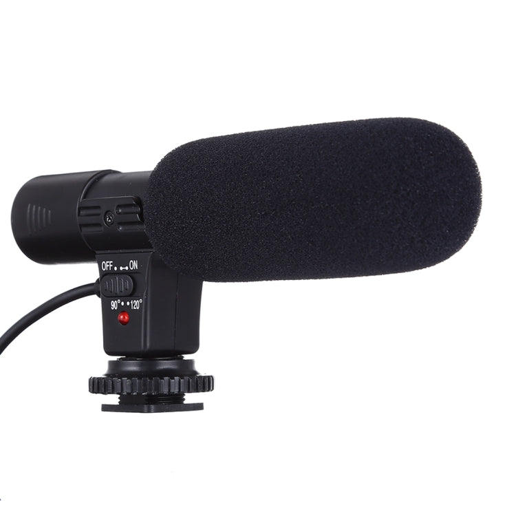 MIC-02 30-18000Hz Rate Sound Clear Stereo Microphone for Smartphone, Cable Length: 28cm - Microphone by PMC TechLife | Online Shopping South Africa | PMC TechLife | Buy Now Pay Later Mobicred